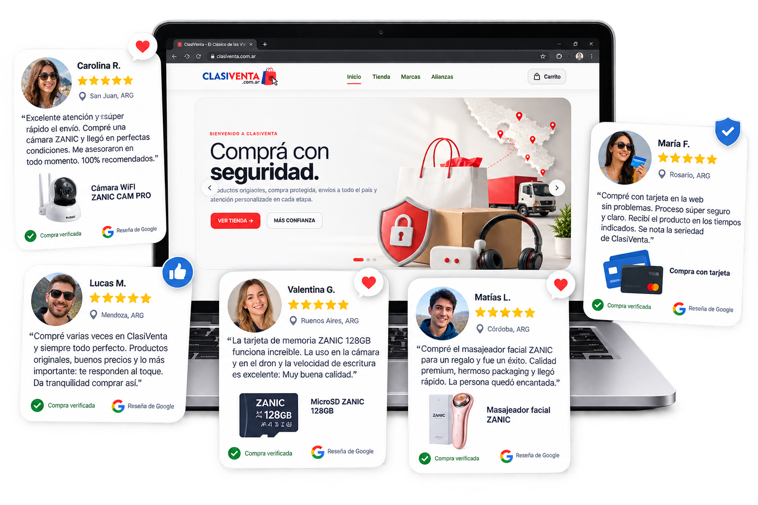 Reseñas de clientes de ClasiVenta